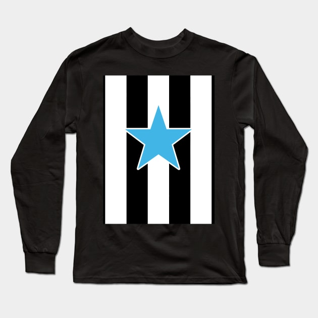 Newcastle Star Long Sleeve T-Shirt by Confusion101